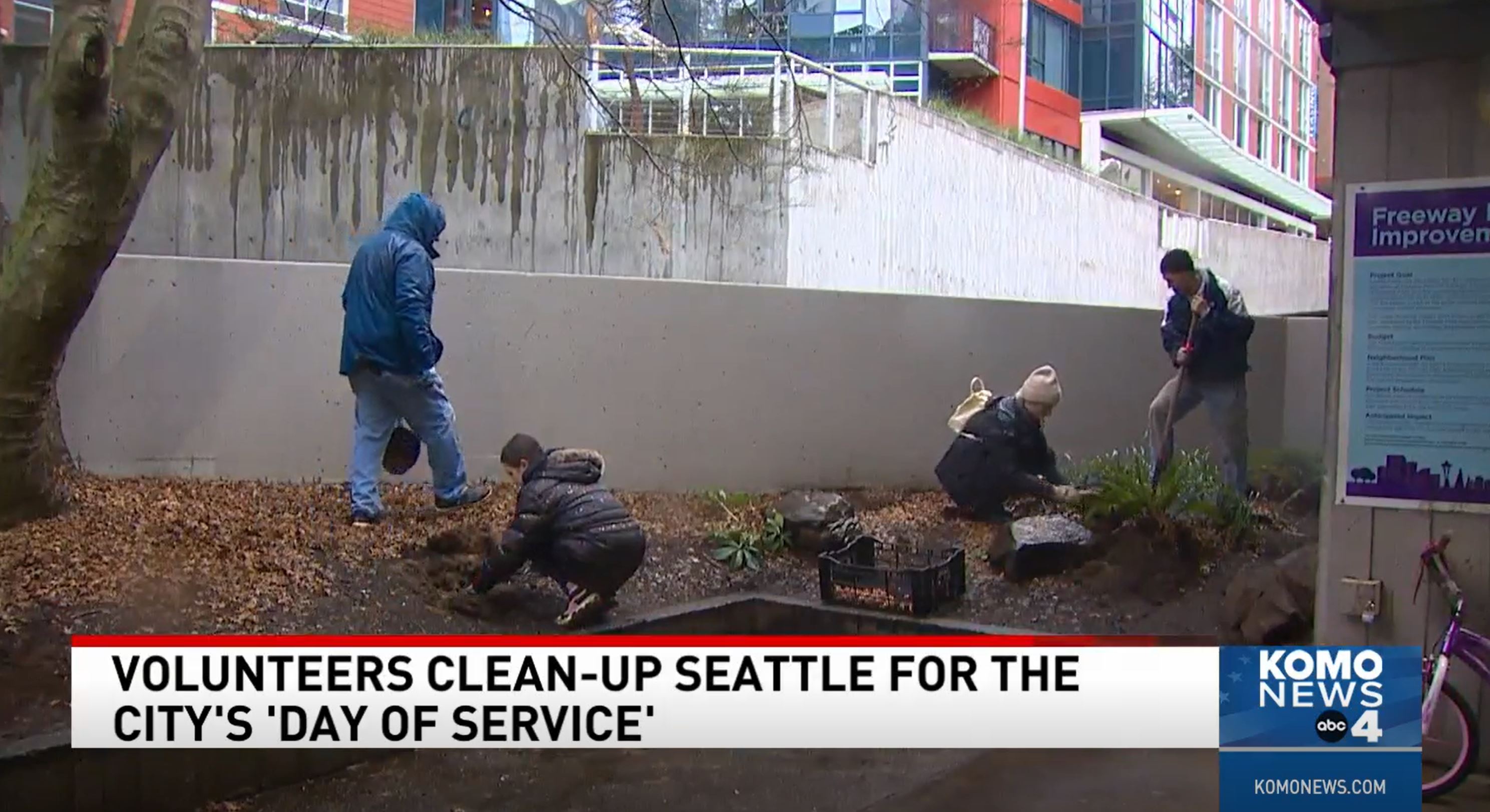 Day of Service Featured on KOMO